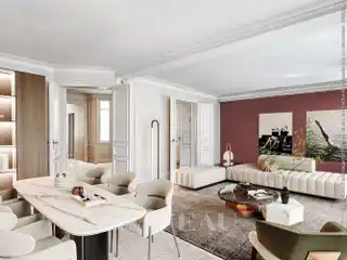 Light-filled Apartment in an Elegant Haussmannian Building