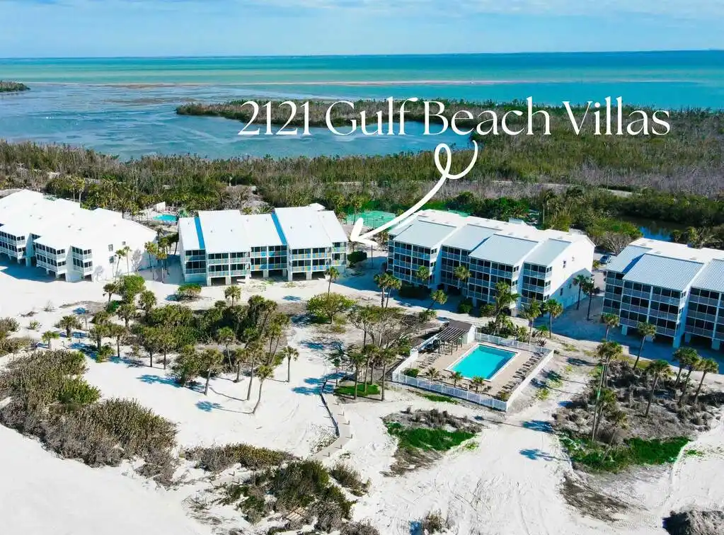 Rare Beach Villa with Direct Gulf Views