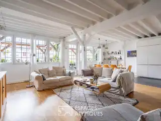 Four-Level Loft in a Former Bookstore