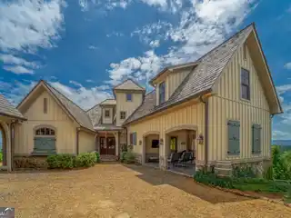 French Country Custom Home with Majestic Views