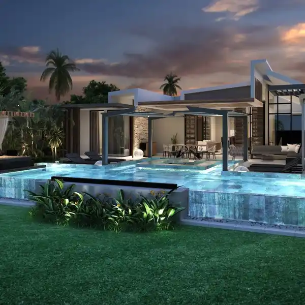 LUXURIOUS VILLA AT CAP MALHEUREUX