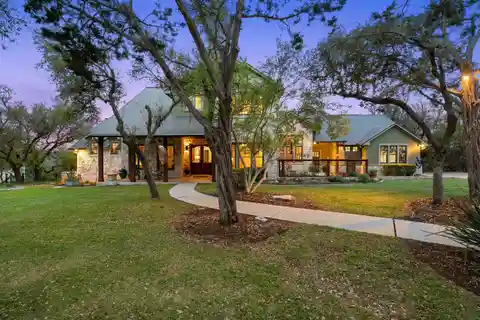 Stylish Interiors Meet Serene Hill Country Views