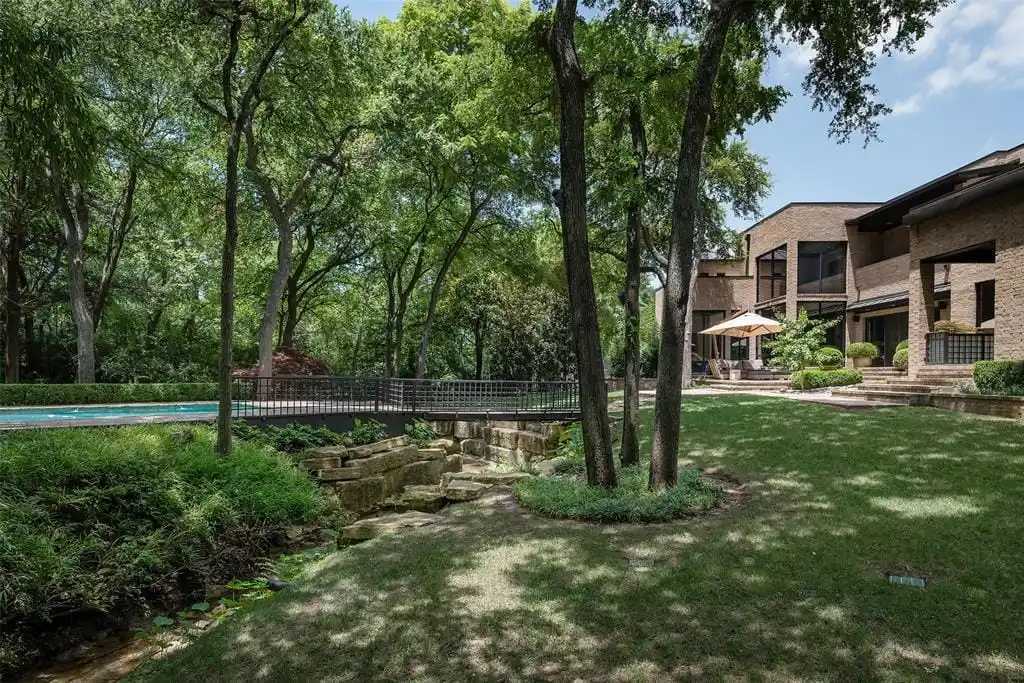 Contemporary Retreat with Designer Touches and Lush Landscaping