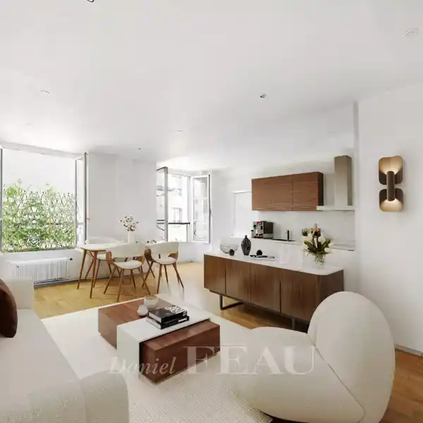 BRIGHT CONTEMPORARY PARIS APARTMENT