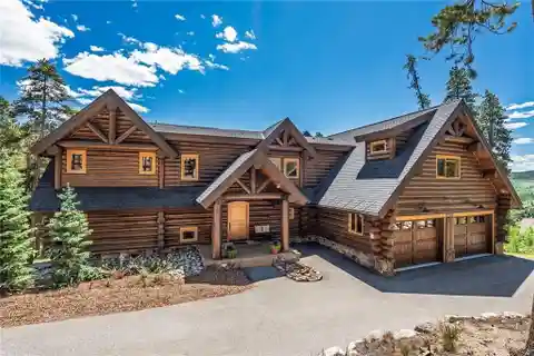Breathtaking Custom Log Home