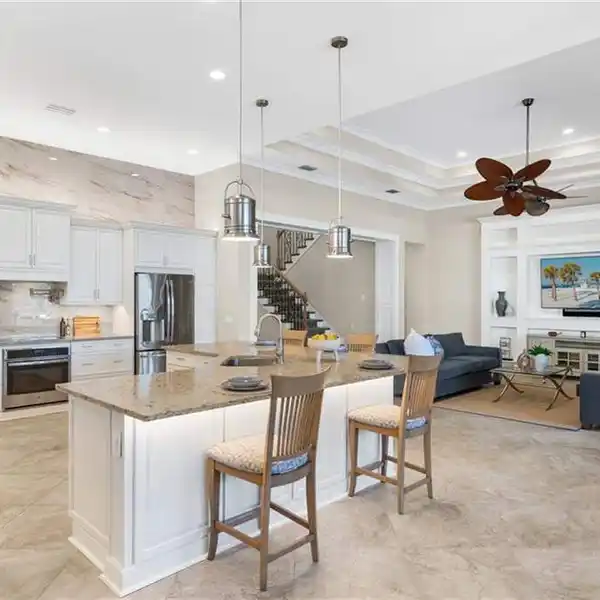 FULLY FURNISHED HOME WITH COVETED SOUTHERN EXPOSURE