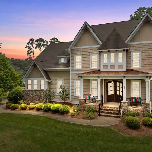 REFINED OPEN-PLAN WATER-VIEW HOME