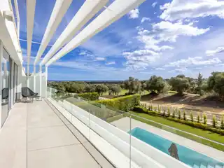 Elegant Semi-Detached Home with Sea and Golf Views