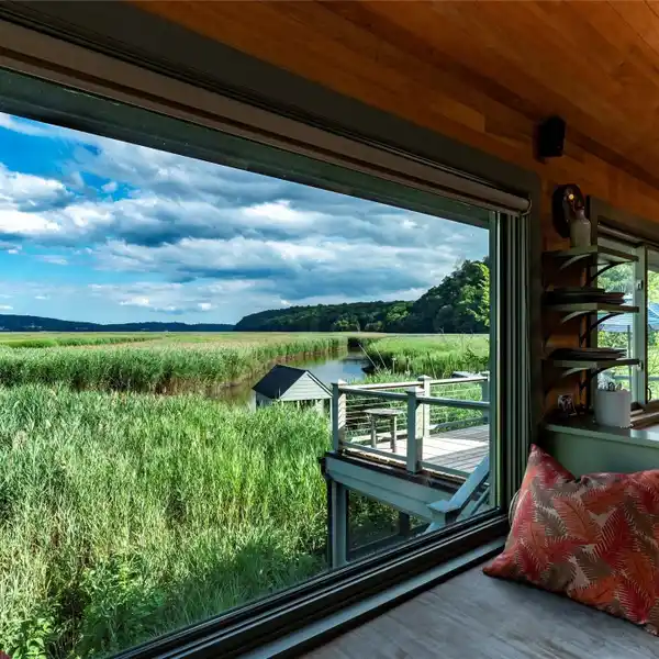 ENCHANTING WATERFRONT RETREAT IN HISTORIC AREA