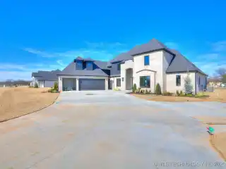 One-Of-A-Kind New Custom Home on a Large Lot in South Bixby