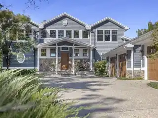 Refined Cape Cod-Inspired Lakefront Residence