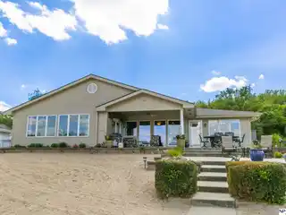 One-level Lakefront Home in Gated Community