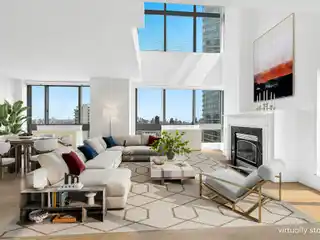 Light-Filled Penthouse Duplex for Rent