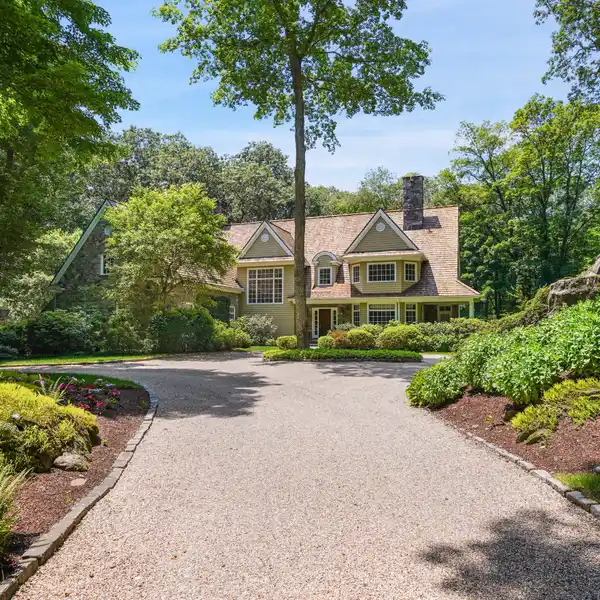 IMMACULATE STONE AND SHINGLE BEDFORD VILLAGE HOME