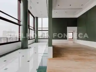 Striking Duplex with Soaring Ceilings