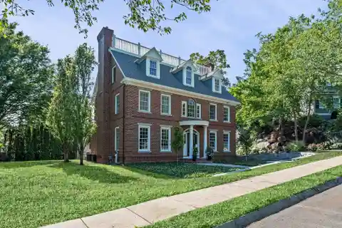Brick Colonial on a Prestigious Cul-De-Sac
