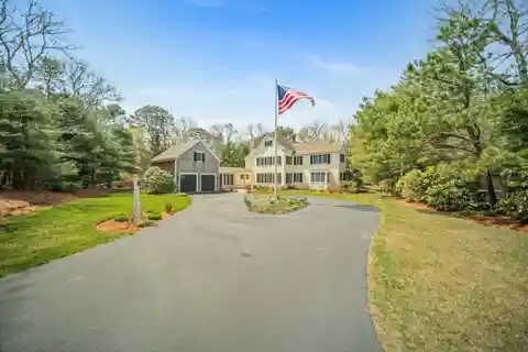 Classic Colonial Providing Privacy and Elegance