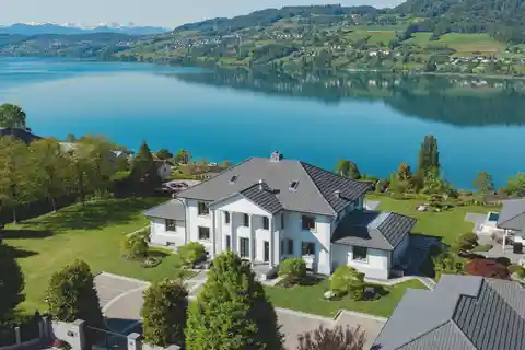 »villa Palladia« with Swimming Pool and Large Garden in Seengen, Switzerland