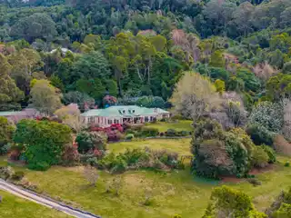 Rolling Hills with Multiple Cottages and Sweeping Ocean Views