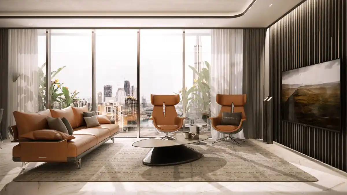 Luxurious Apartment in Da Vinci Tower by Pagani