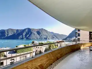 Luxury Apartment with 180-Degree Lake View