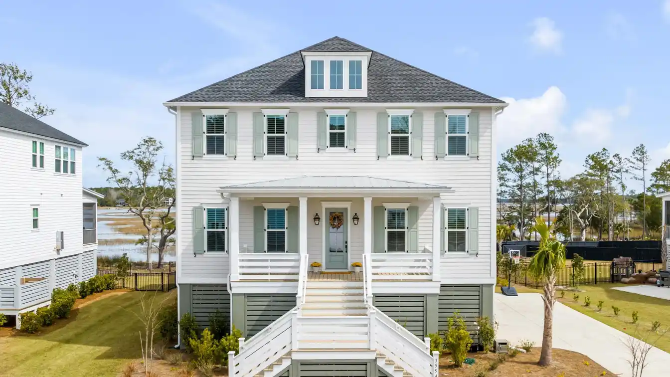 Elevated Home on a Rare Waterfront Lot