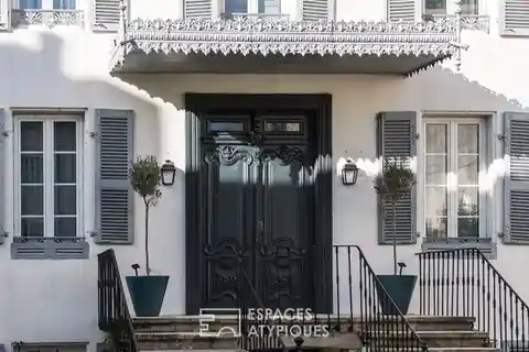 Majestic Bourgeois Home Blending Charm and Luxury