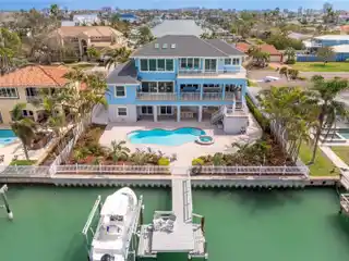 Amazing Waterfront Home on a Deep Canal
