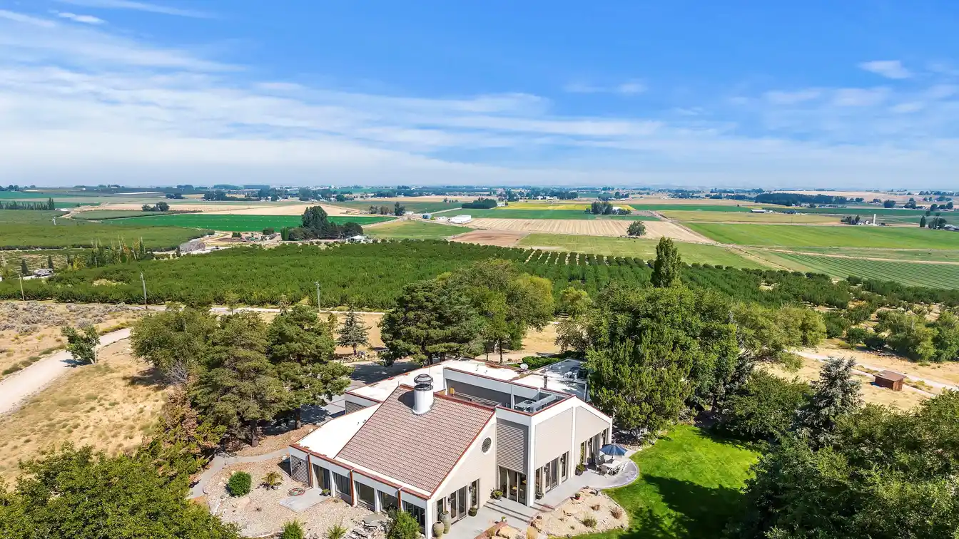 Exquisite Custom Home with Views on Five Acres