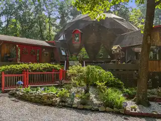Round Dome Home on Ten-plus Private Wooded Acres