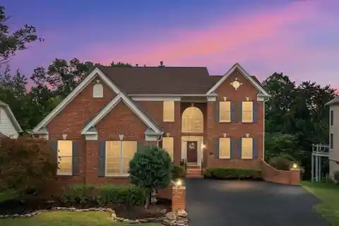 Exquisite Brick-Front Colonial in Dominion Valley Country Club