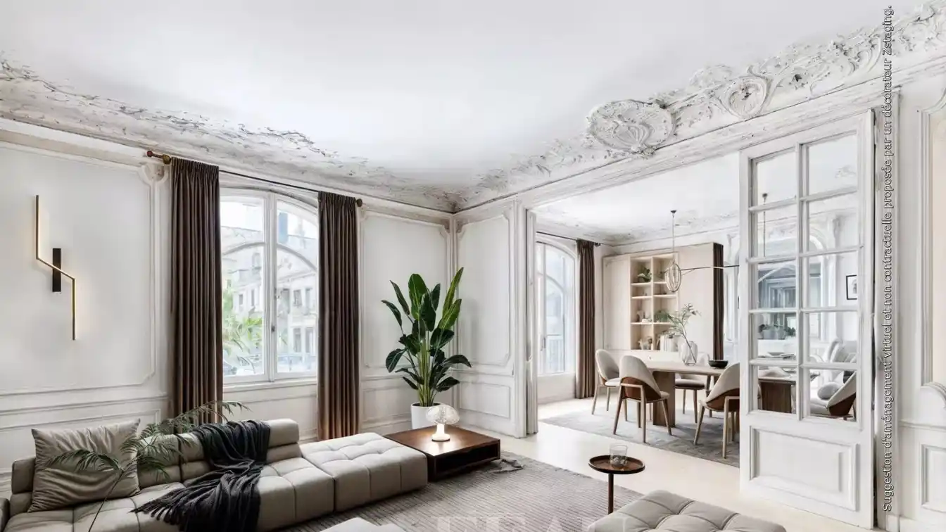 Finely Detailed First Floor Apartment