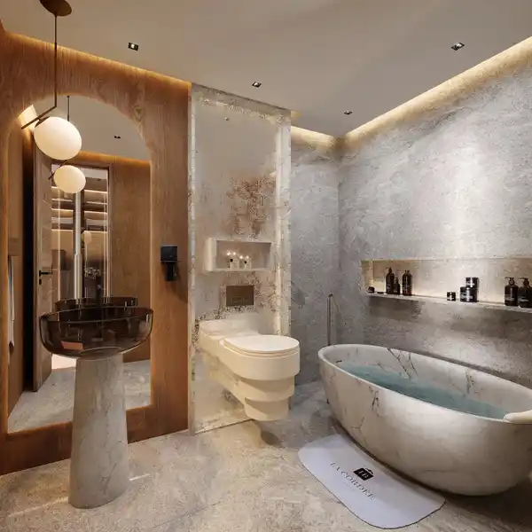 EXCEPTIONAL RESIDENCE IN THE HAMEAU DES BAINS