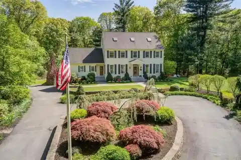 Custom Colonial in a Park-like Setting