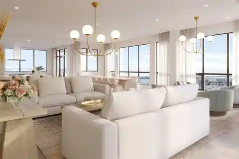 Spectacular Water View Home in the Penthouse Collection of a New Building