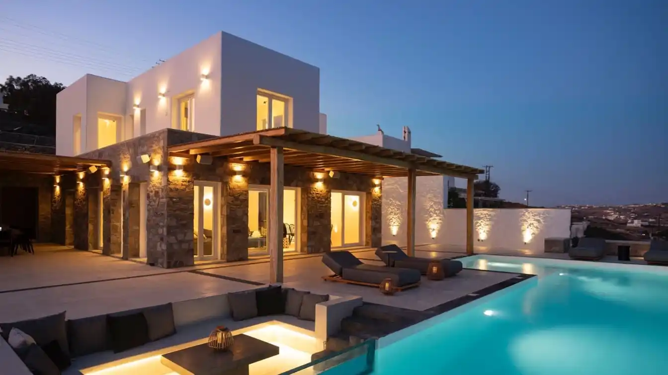 Six Bedroom Mykonos Villa for Rent