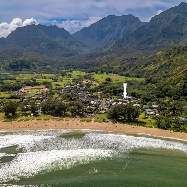 TRUE HANALEI LIFESTYLE PROPERTY SURROUNDED BY LOVELY WATERFALLS