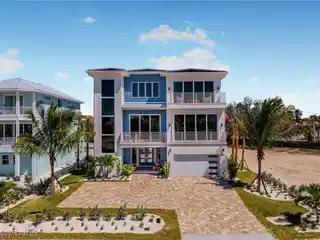 Brand New Custom Home Overlooking Fort Myers Beach