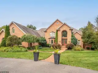 High-Tech Brick Estate with Private Pool Retreat