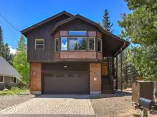 Sunny Tahoe Home Is Located Adjacent to Forest Service Land