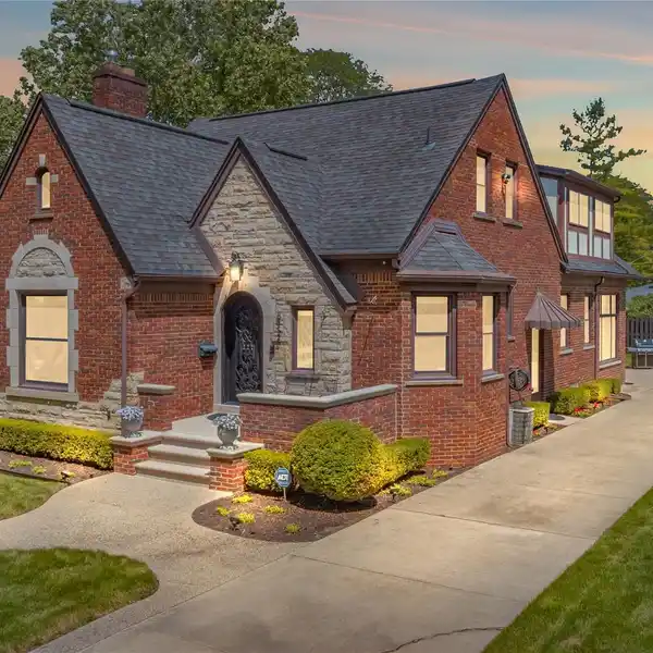 TUDOR WITH TIMELESS CHARM ON AN OVERSIZED LOT