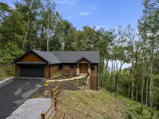Stunning Modern Log Home