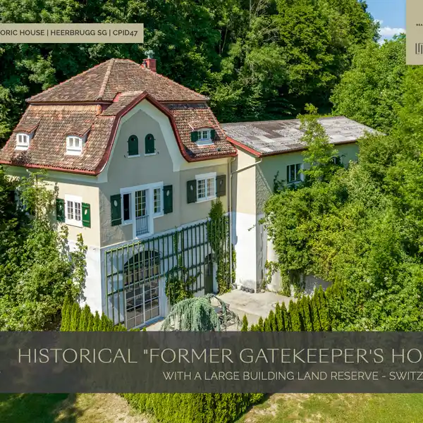 HISTORICAL FORMER GATEKEEPER'S HOUSE WITH LARGE LAND RESERVE
