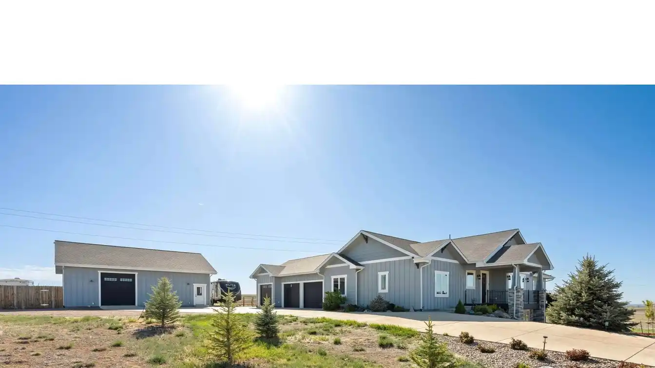 Custom Ranch Home on 3.5 Acres with Panoramic Mountain Views