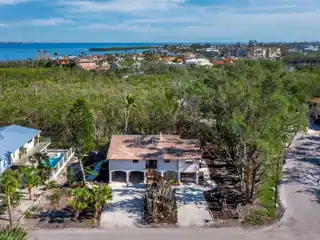 Elevated Waterfront Home on the North End of Longboat Key