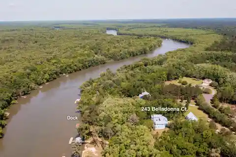 Unique Custom Home with Dock on the North Santee River