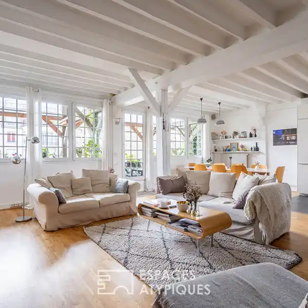 FOUR-LEVEL LOFT IN A FORMER BOOKSTORE