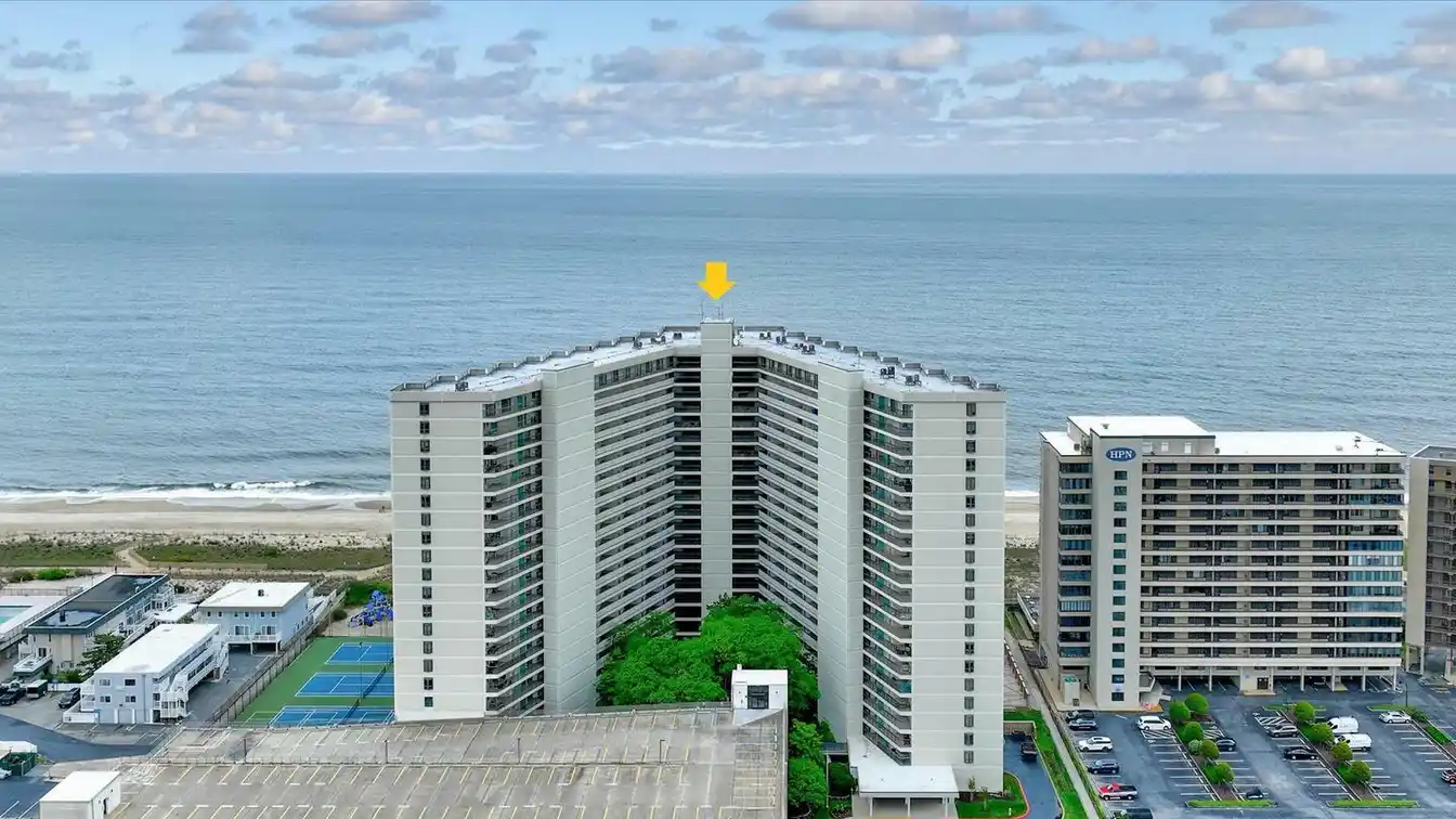 Panoramic Ocean Views from Elegant Sea Watch Residence