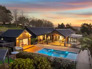 Architectural Retreat with Resort-Style Amenities