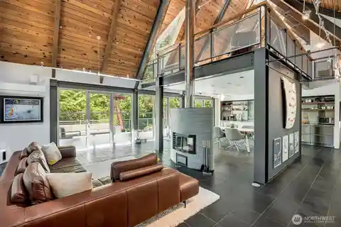 Dramatic Steel-And-Glass A-Frame